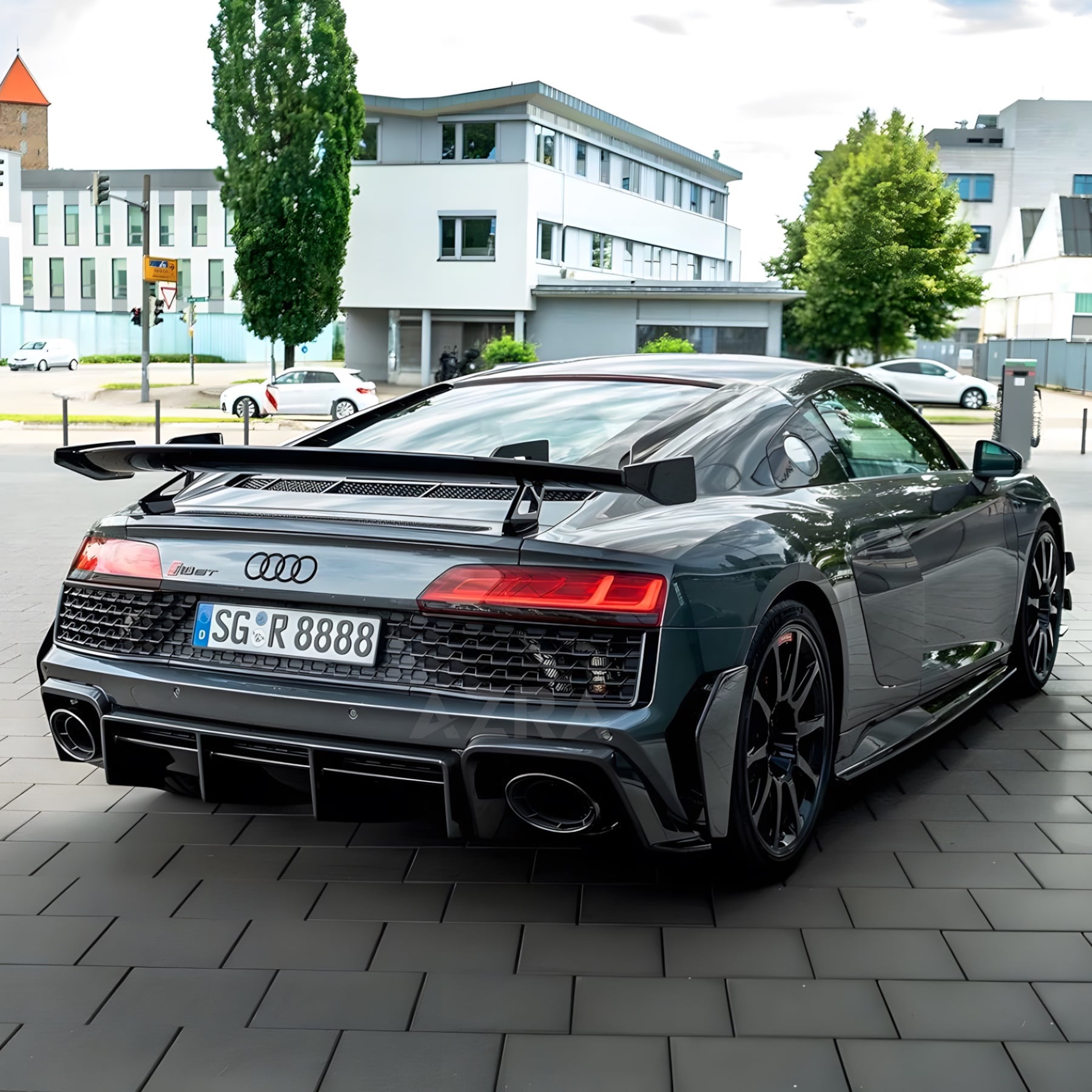 AZRA Audi R8 | 4S | Carbon Fiber Rear Spoiler Wing | 2019 - 2024