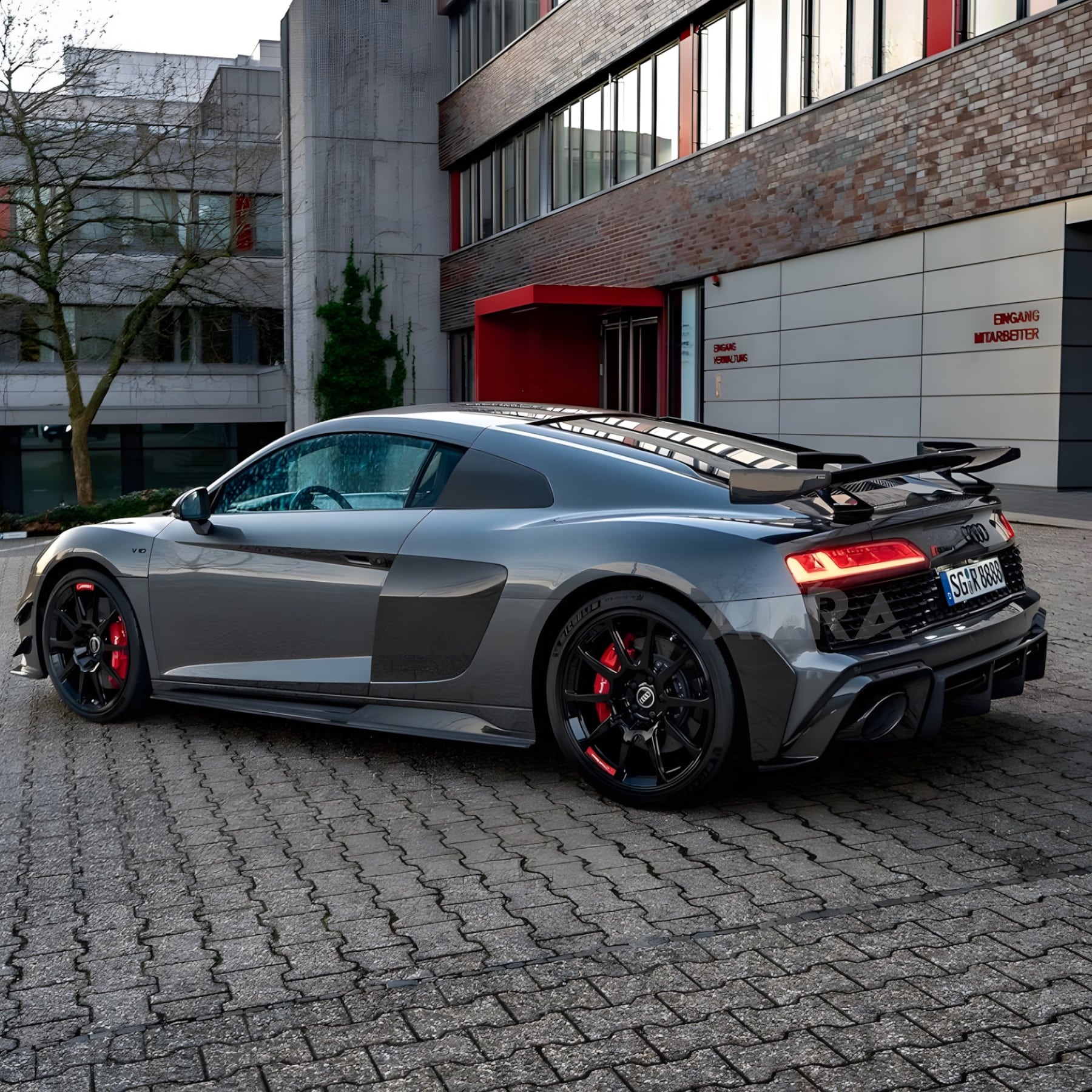 AZRA Audi R8 | 4S | Carbon Fiber Rear Spoiler Wing | 2019 - 2024