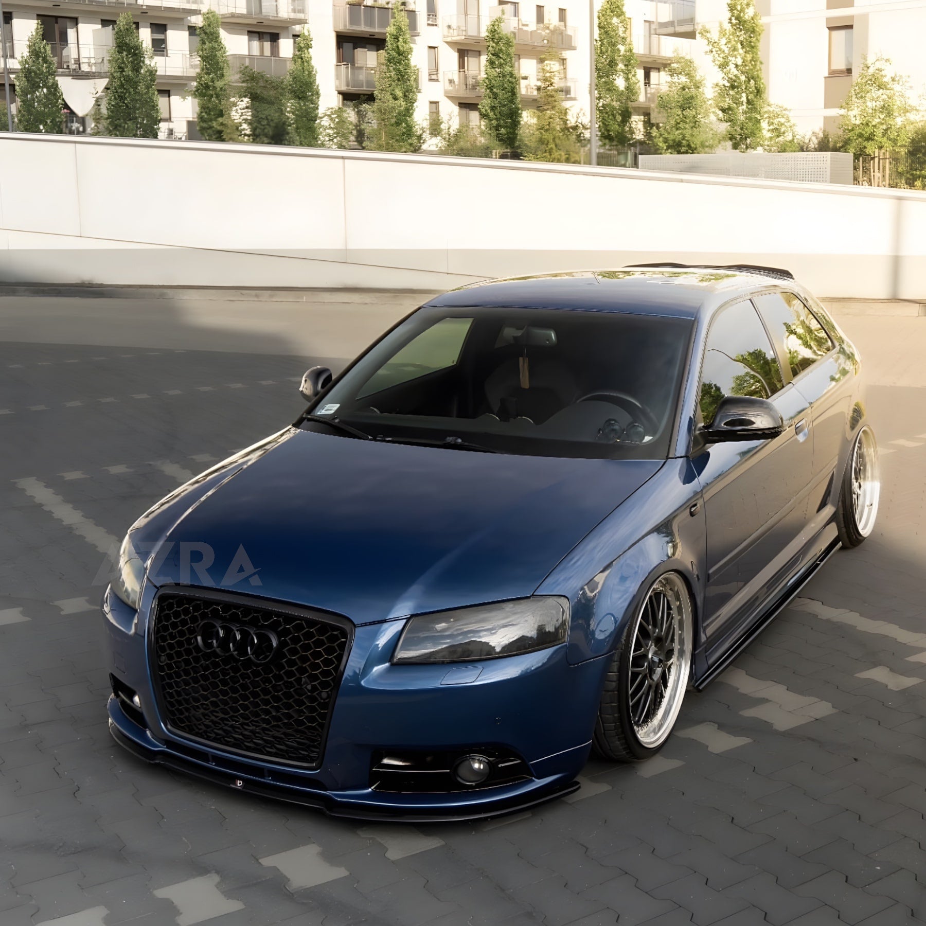 AZRA Audi A3 / S3 | 8P | RS Style Customizable Honeycomb Front Grille | 2009 - 2012