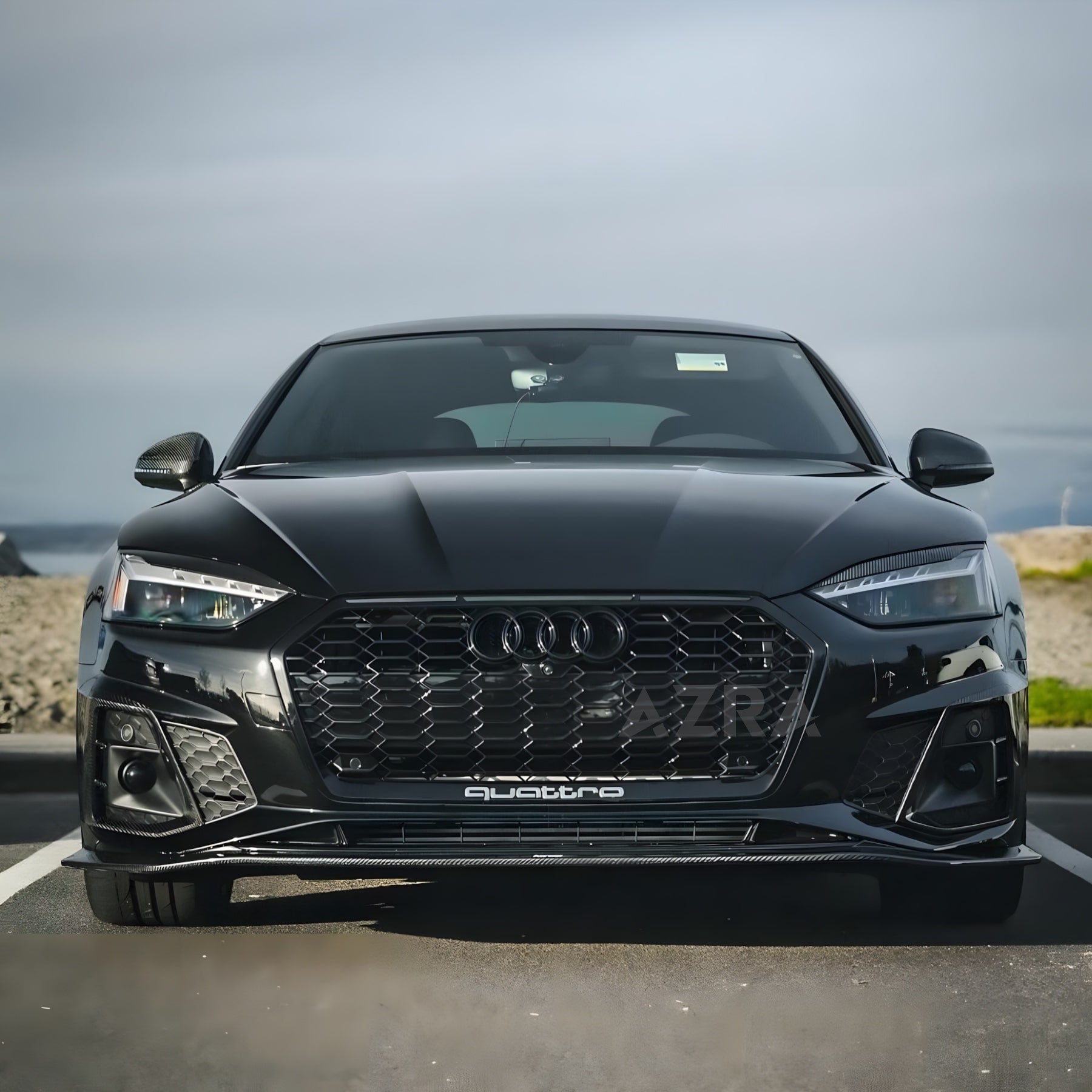 AZRA Audi A5 / S5 | B9.5 | RS Style Customizable Honeycomb Front Grille | 2020 - 2024