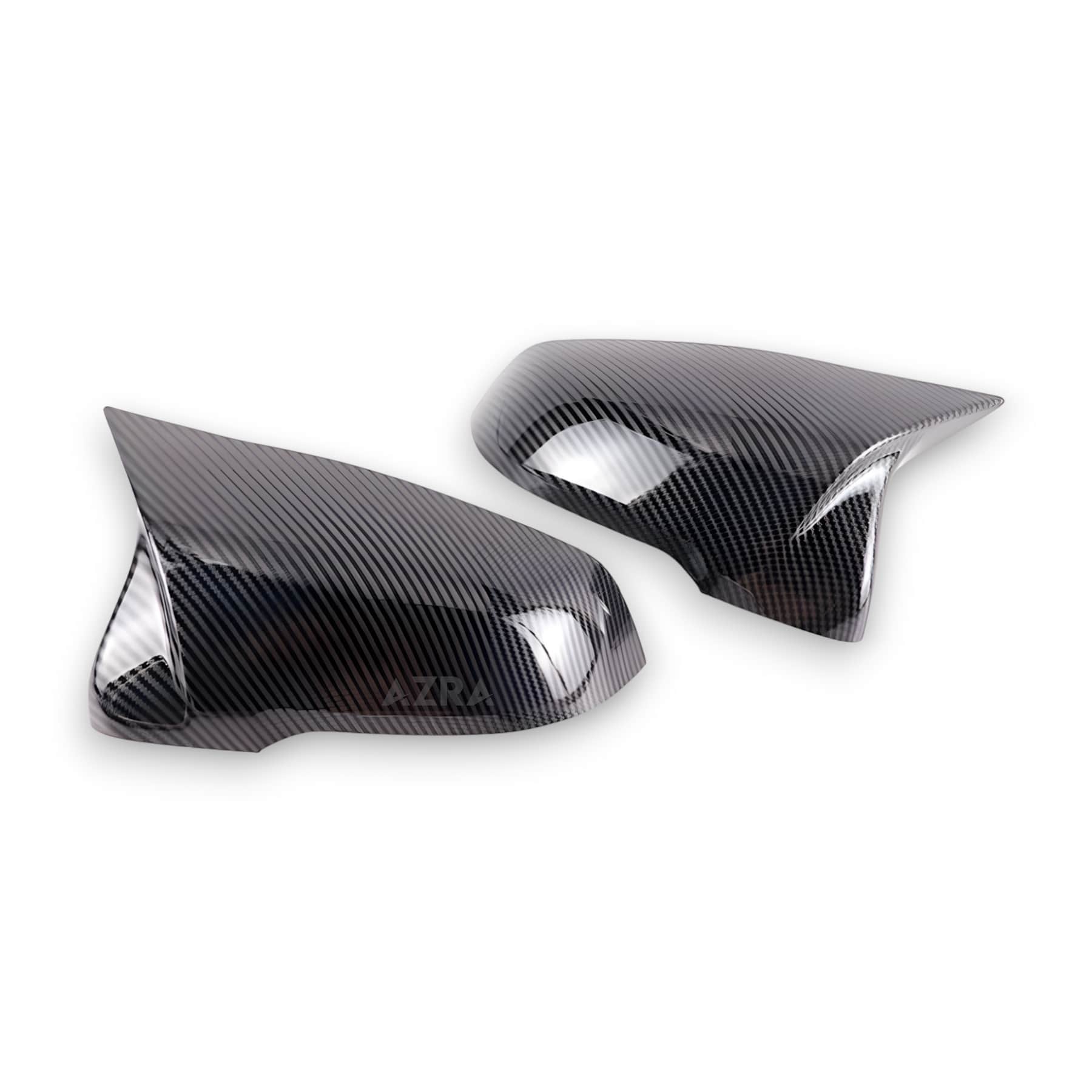 AZRA BMW 1/2 Series X1/X2 | F39/F40/F44/F48/F49 | Gloss Black / Carbon Look Mirror Caps | 2016 - 2023