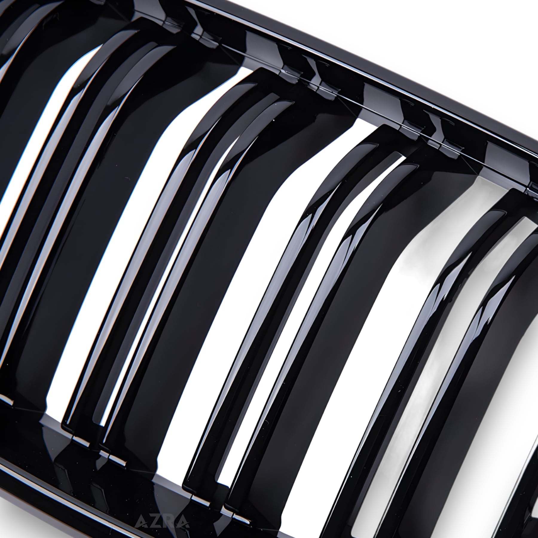 AZRA BMW 2 Series / M2 | F22 / F23 / F87 | Gloss Black Front Grilles | 2014 - 2021