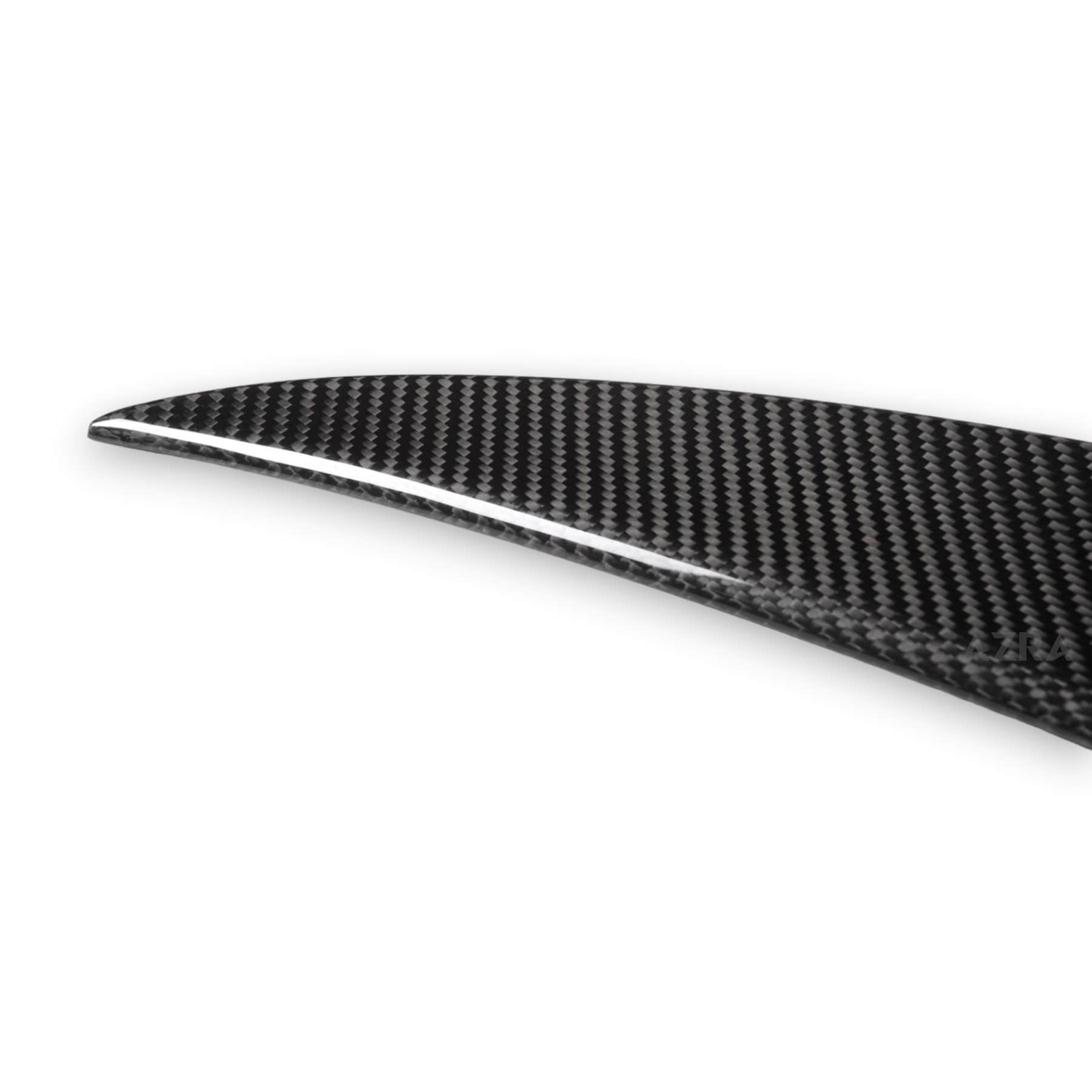 AZRA BMW 3 Series / M3 | F30 / F80 | Carbon Fiber Slim Rear Spoiler Lip | 2011 - 2019