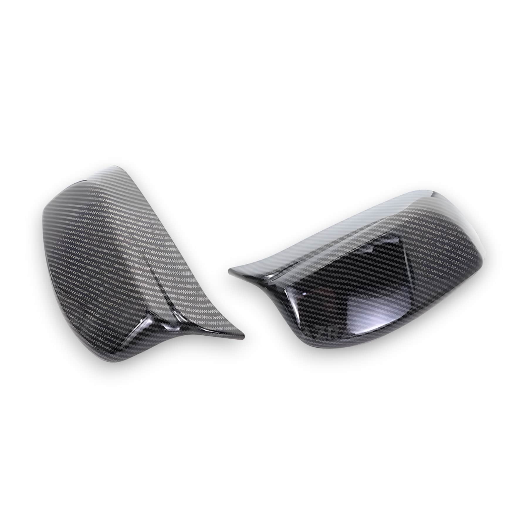 AZRA BMW 5 / 6 Series | E60 / E61 / E63 / E64 | Gloss Black / Carbon Print Mirror Caps | 2003 - 2010