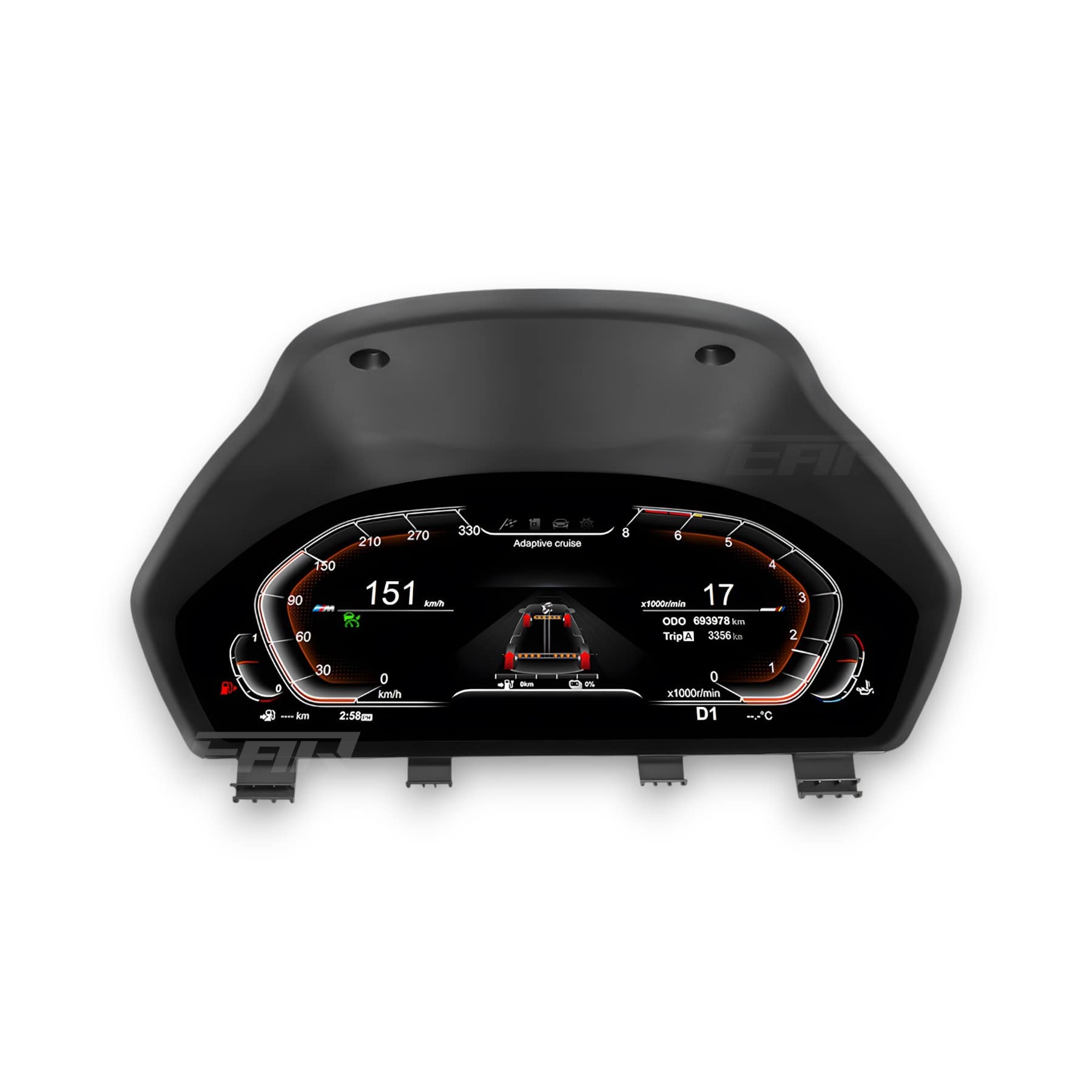 BMW 3 & 4 Series (F30/F31/F32/F33/F34/F35/F36) Digital Instrument Cluster | 2012 - 2019