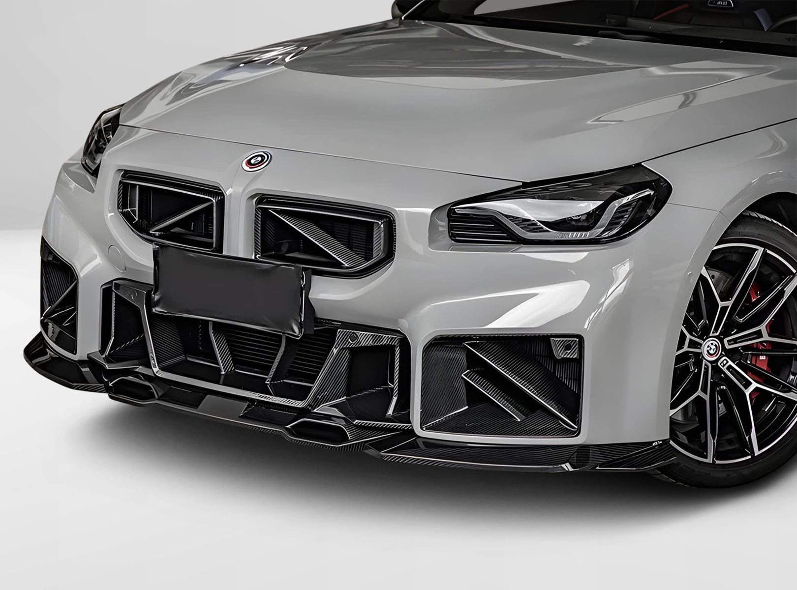 AZRA BMW M2 | G87 | Carbon Fiber 'V2' Front Grille Set | 2023+