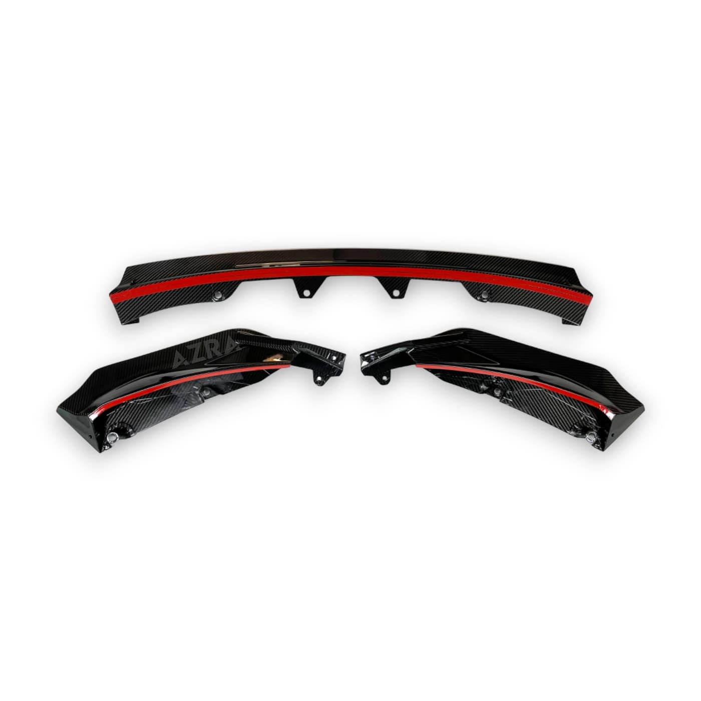 AZRA BMW M3/M4 | G80/G81/G82/G83 | Aggressive Carbon Fiber 'V' Front Lip Splitter | 2020 - 2025