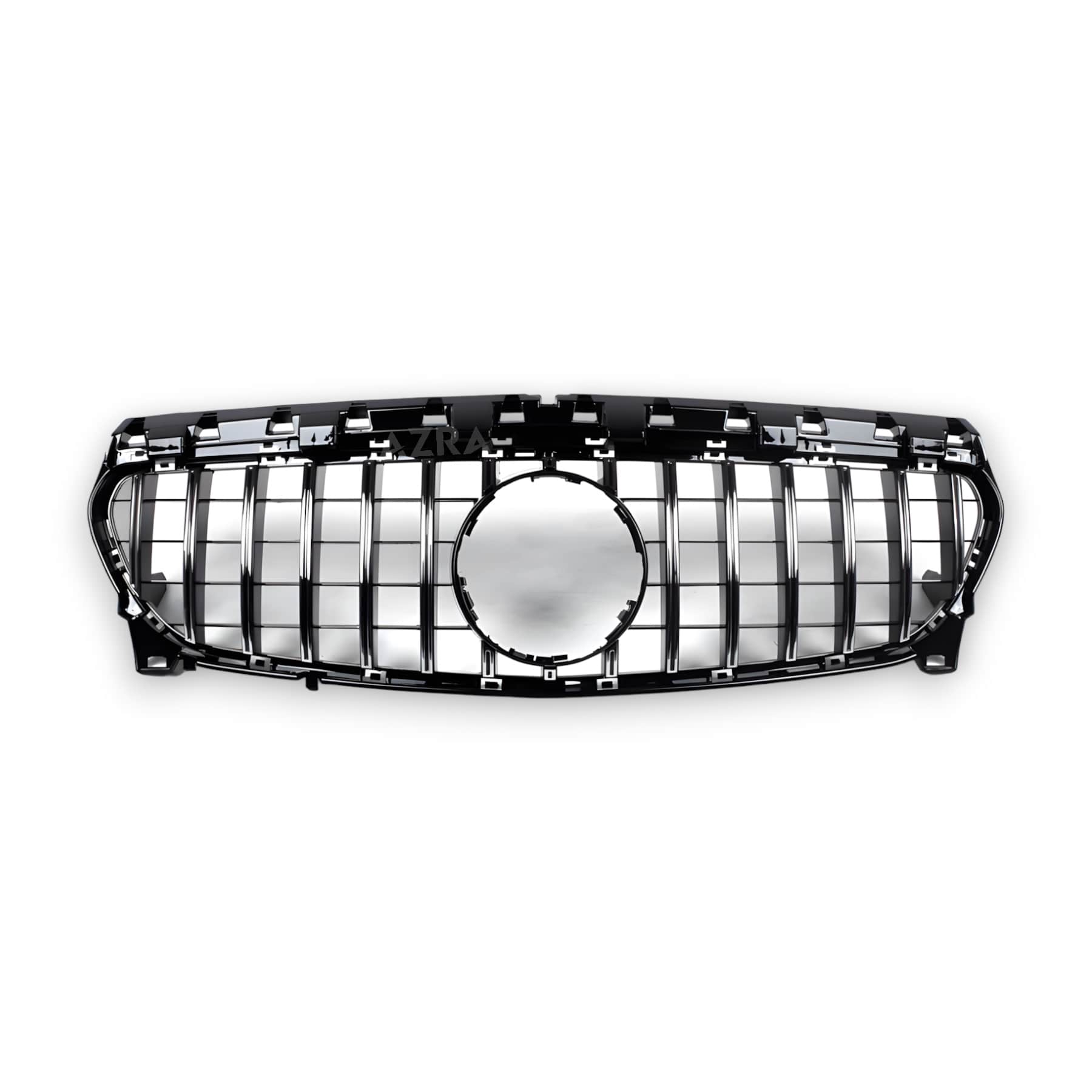 AZRA Mercedes-Benz CLA Class / CLA45 | C117 / X117 | AMG GT Panamericana Gloss Black / Chrome Front Grille | 2014 - 2019