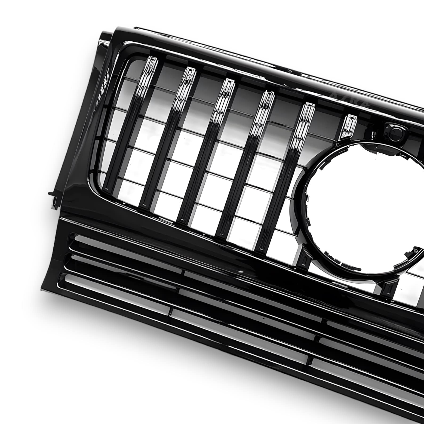 AZRA Mercedes-Benz G Class / G63 / G65 | W463 | AMG GT Panamericana Gloss Black / Chrome Front Grille | 1998 - 2018