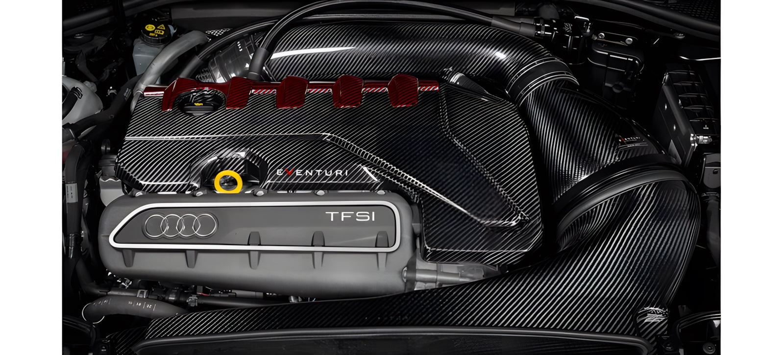 Eventuri Audi RS3 (8V.5),TTRS (8S) | Carbon Engine Cover