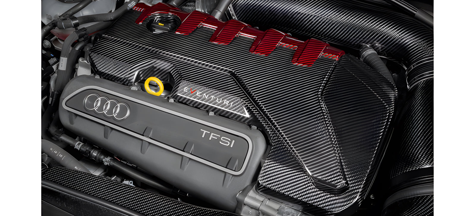 Eventuri Audi RS3 (8V.5),TTRS (8S) | Carbon Engine Cover