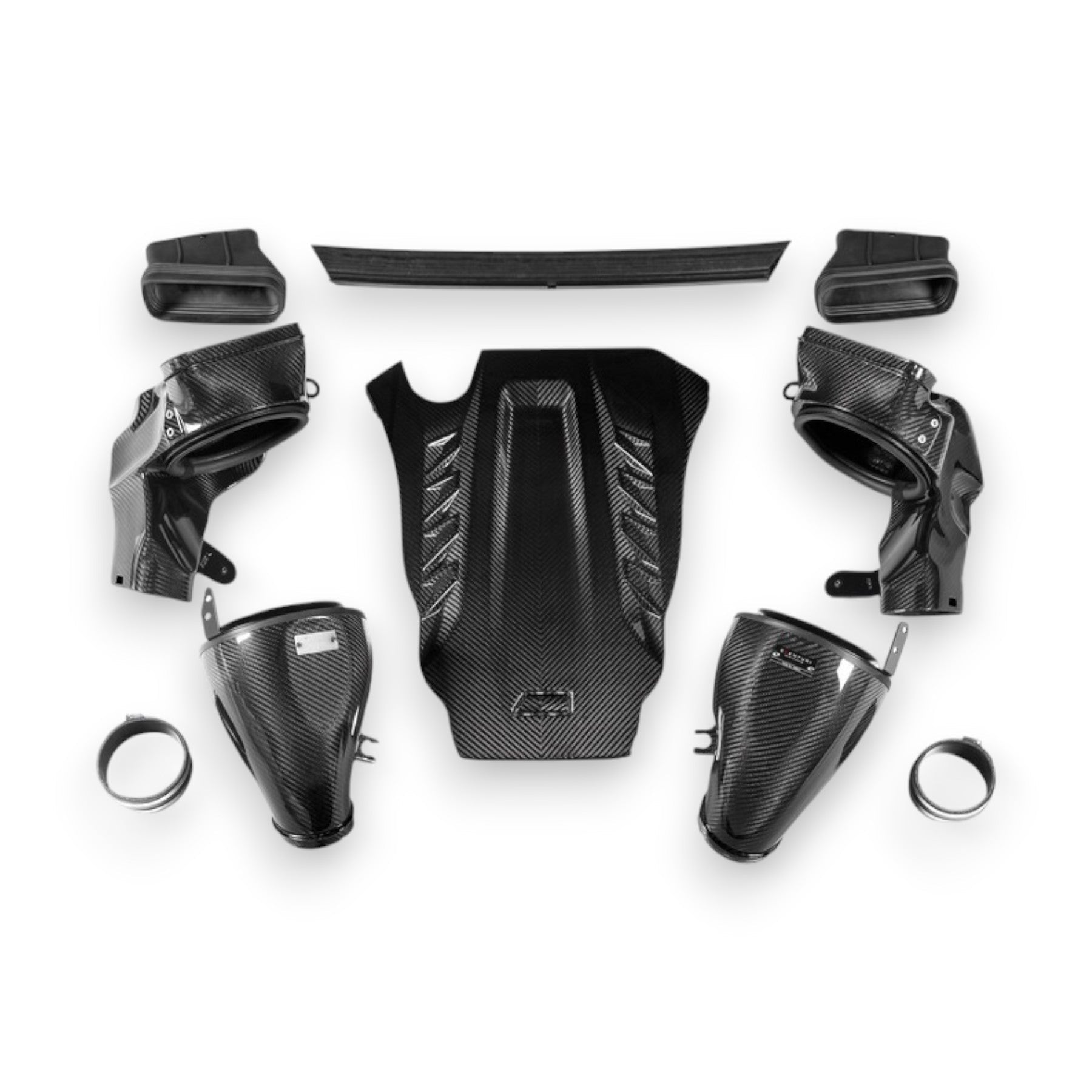 Eventuri BMW X5M/X6M/XM | Carbon Intake System with Engine Cover