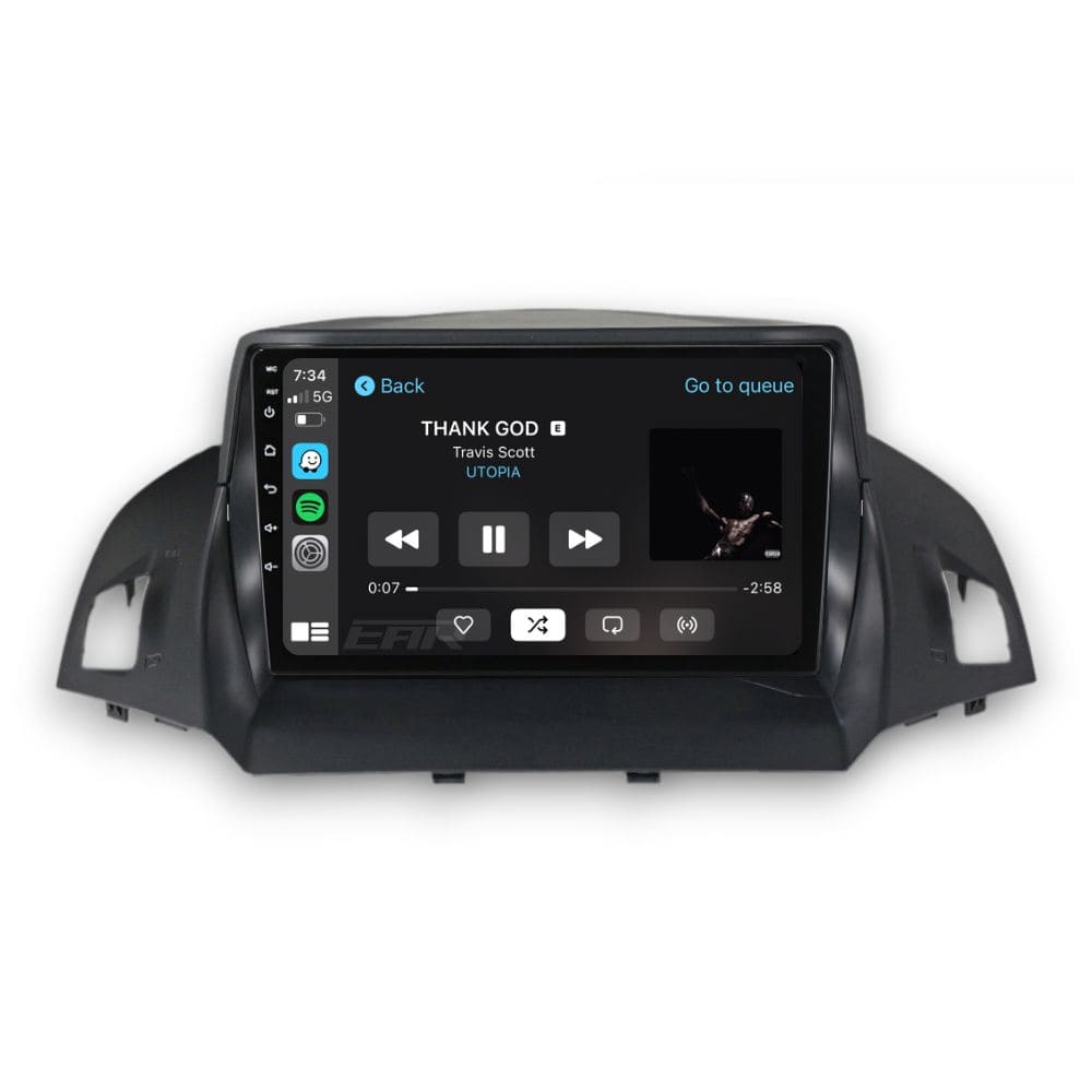 Ford Kuga (2012 - 2019) Multimedia 9" Touchscreen Display + Built-In Wireless Carplay & Android Auto