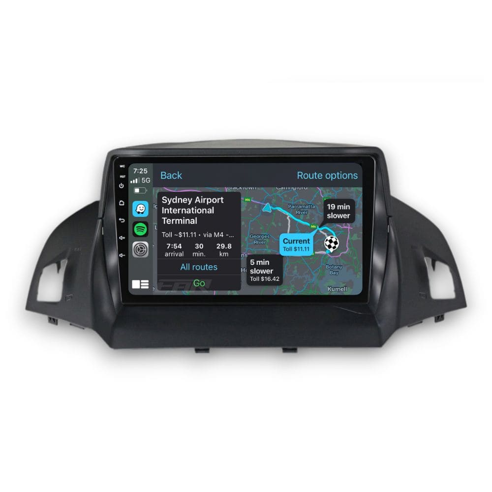 Ford Kuga (2012 - 2019) Multimedia 9" Touchscreen Display + Built-In Wireless Carplay & Android Auto