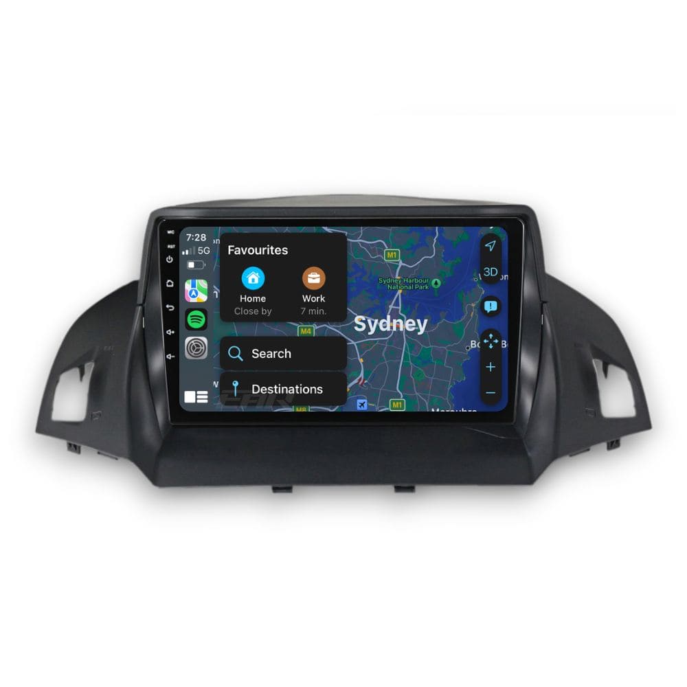 Ford Kuga (2012 - 2019) Multimedia 9" Touchscreen Display + Built-In Wireless Carplay & Android Auto