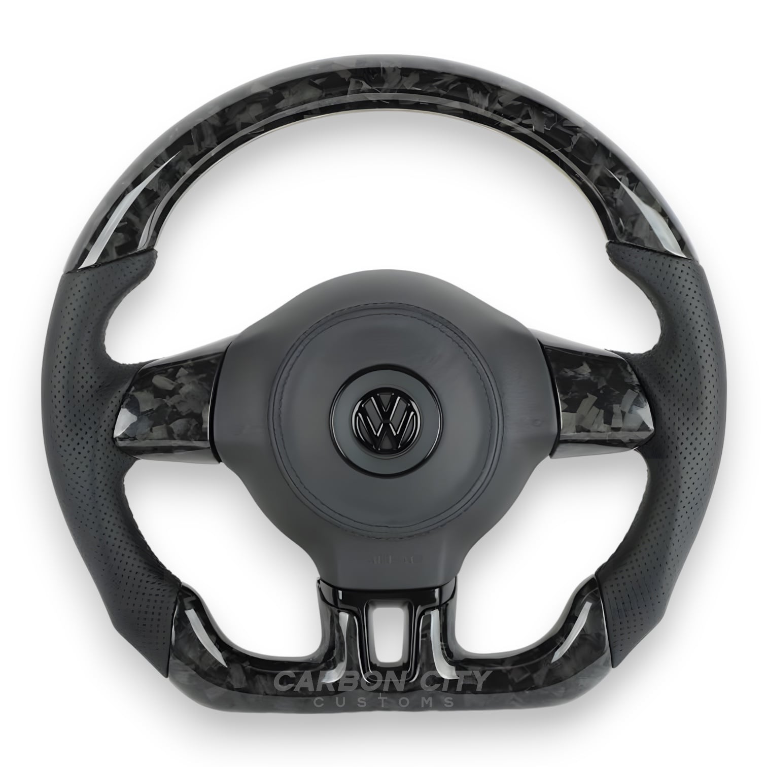 Volkswagen Golf Mk6 Style Customizable Steering Wheel - Carbon City Customs