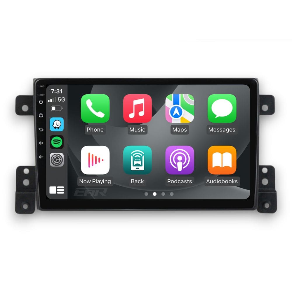 Suzuki Grand Vitara (2005 - 2019) Multimedia 9" Touchscreen Display + Built-In Wireless Carplay & Android Auto