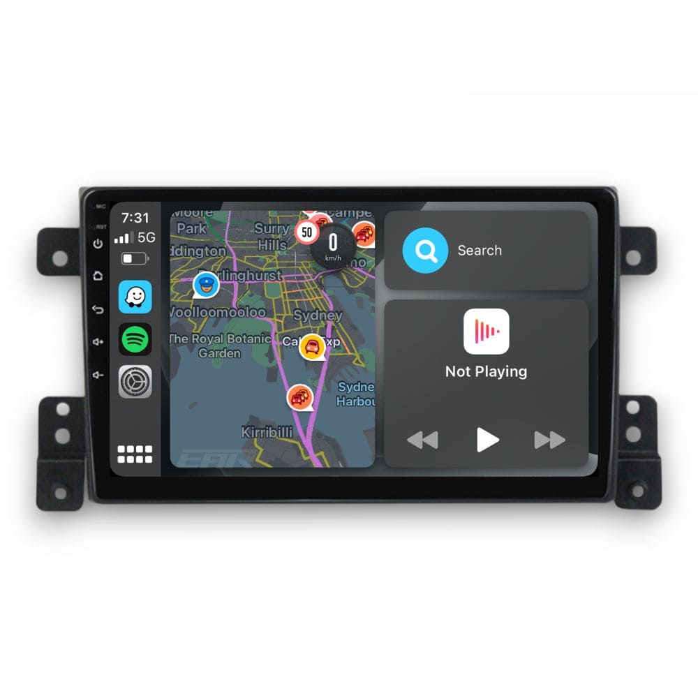 Suzuki Grand Vitara (2005 - 2019) Multimedia 9" Touchscreen Display + Built-In Wireless Carplay & Android Auto