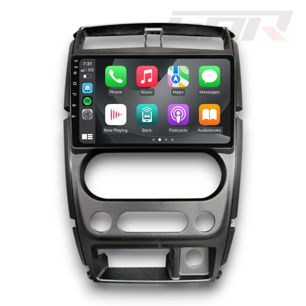 Suzuki Jimny (2005 - 2018) Multimedia 9" Touchscreen Display + Built-In Wireless Carplay & Android Auto