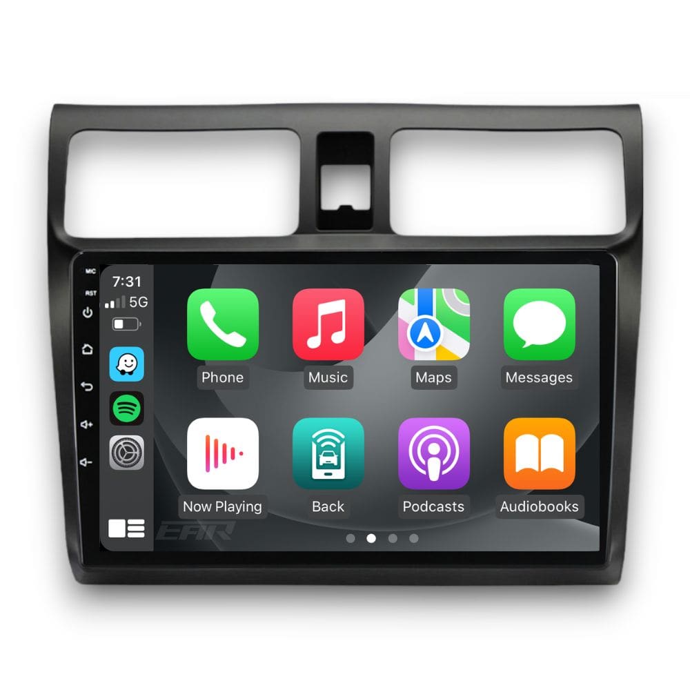 Suzuki Swift (2003 - 2010) Multimedia 10" Touchscreen Display + Built-In Wireless Carplay & Android Auto