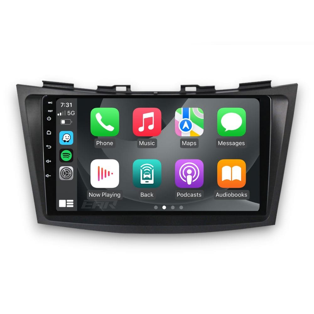 Suzuki Swift (2011 - 2017) Multimedia 9" Touchscreen Display + Built-In Wireless Carplay & Android Auto