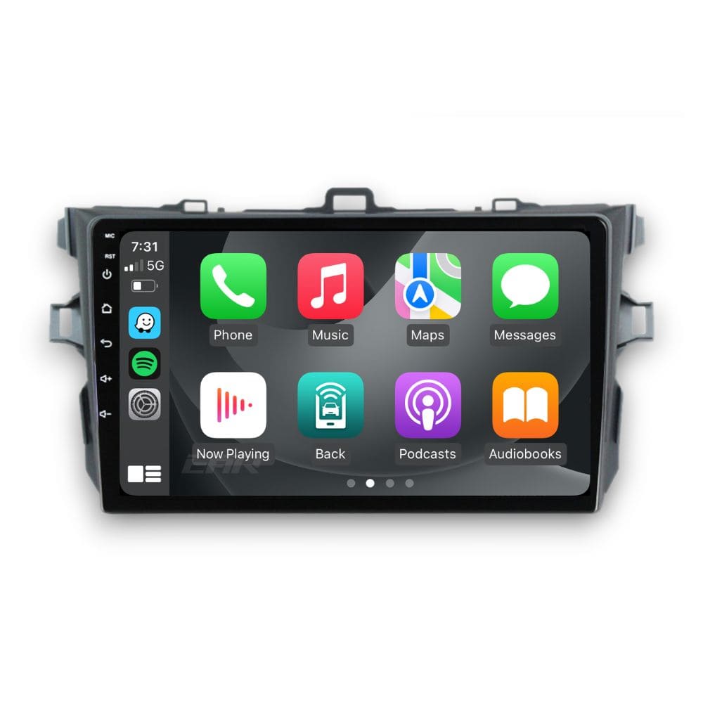 Toyota Corolla Sedan (2006 - 2013) Multimedia 9" Touchscreen Display + Built-In Wireless Carplay & Android Auto