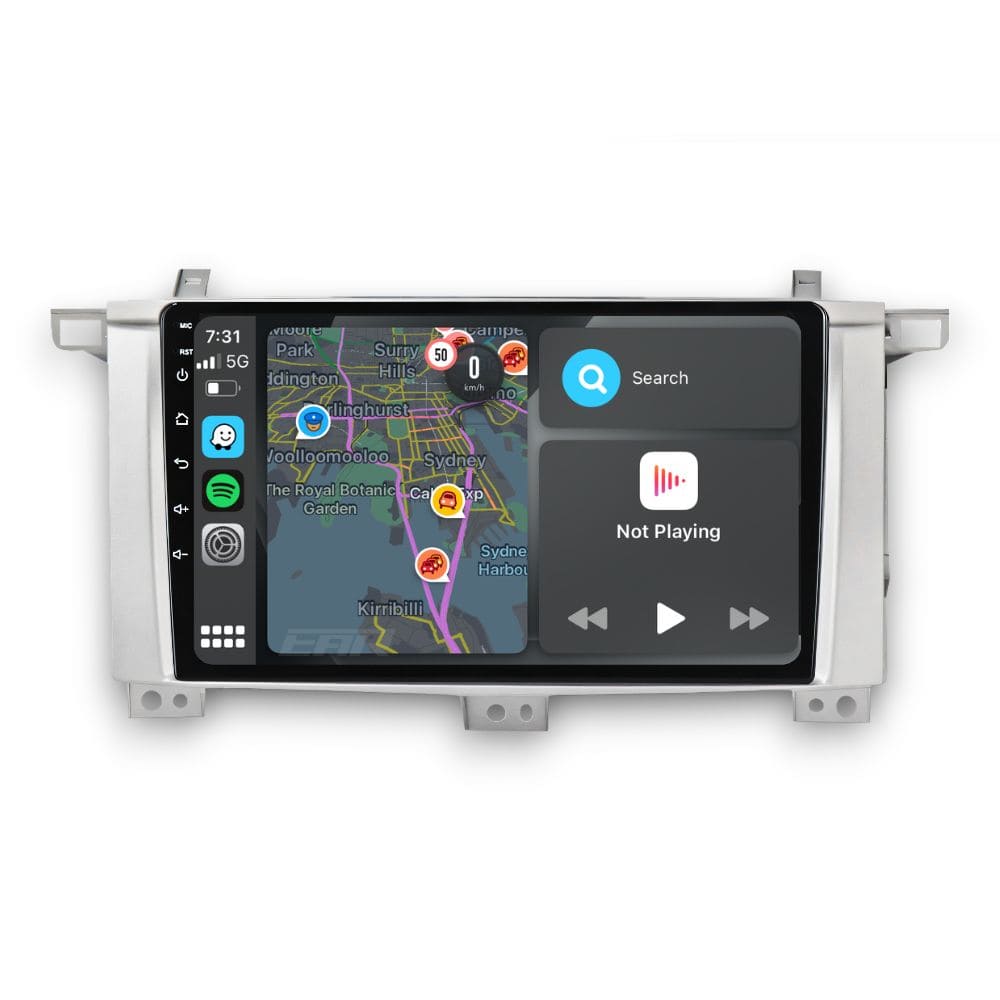 Toyota Land Cruiser 100 Series (1999 - 2007) Multimedia 10" Touchscreen Display + Built-In Wireless Carplay & Android Auto