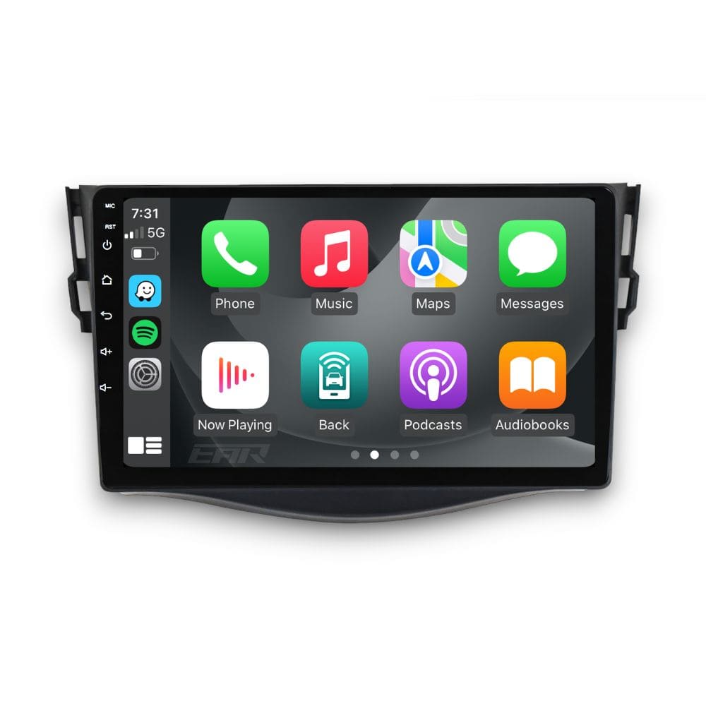 Toyota RAV4 (2006 - 2013) Multimedia 9" Touchscreen Display + Built-In Wireless Carplay & Android Auto