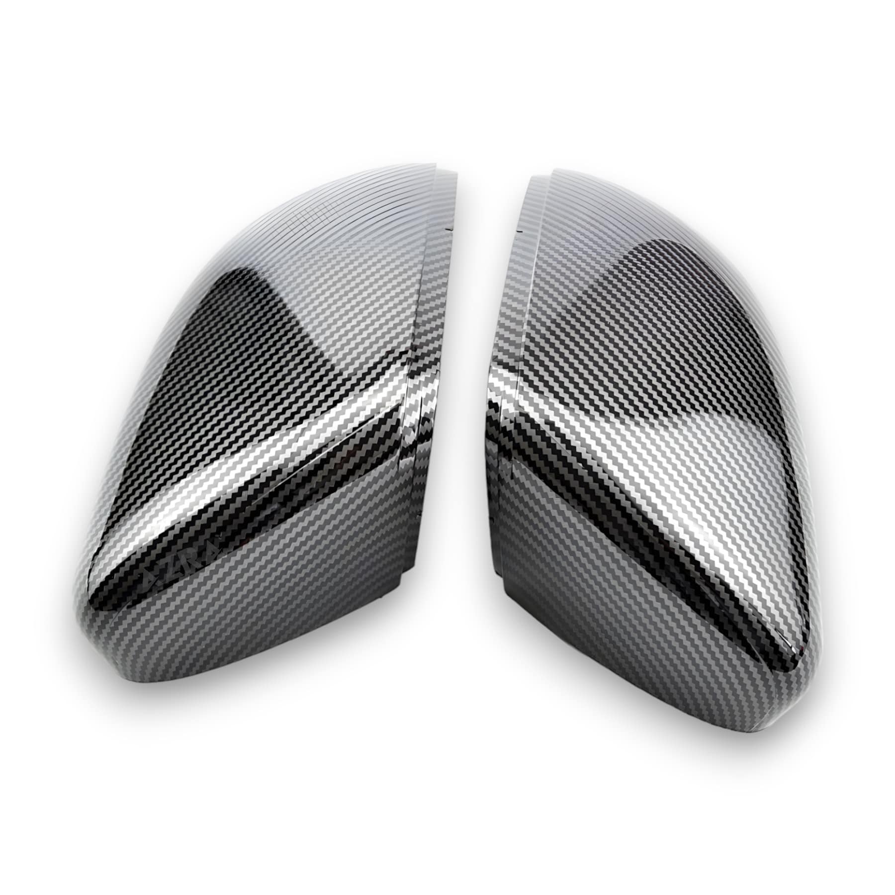 AZRA Volkswagen Golf Mk6 / R20 / Touran | Gloss Black / Carbon Print Mirror Caps