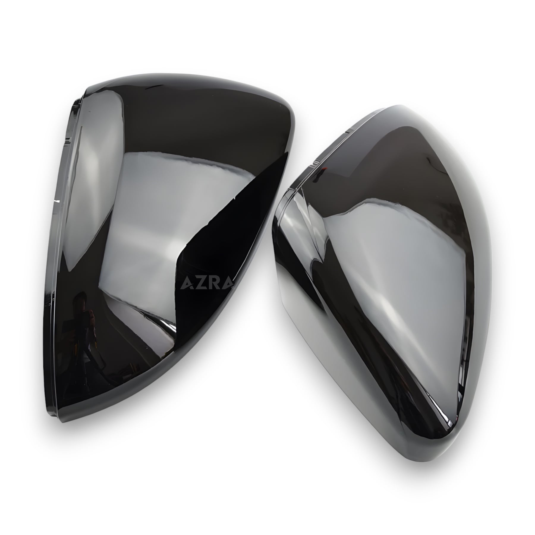 AZRA Volkswagen Golf Mk7 | Gloss Black / Carbon Print Mirror Caps