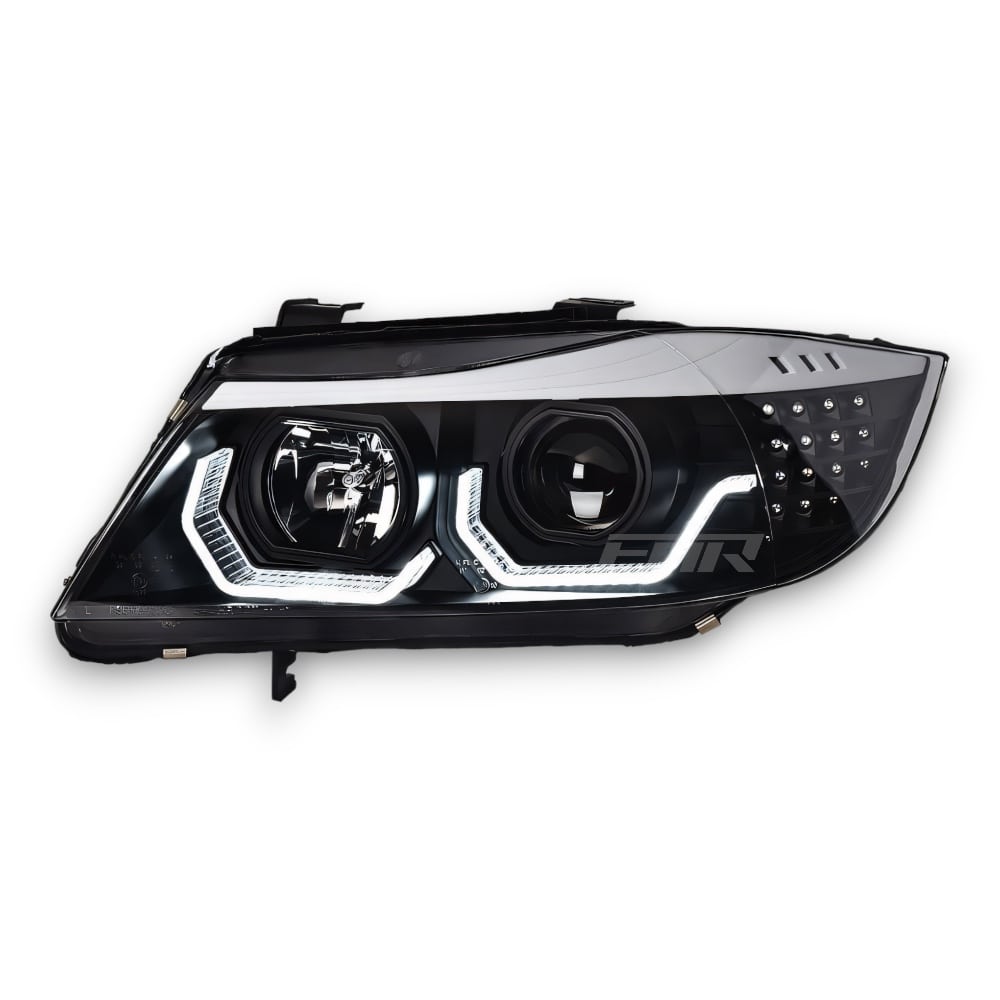 EuroLuxe BMW 3 Series E90 3D LED Headlights (2005 - 2012) (Plug & Play) - Euro Active Retrofits