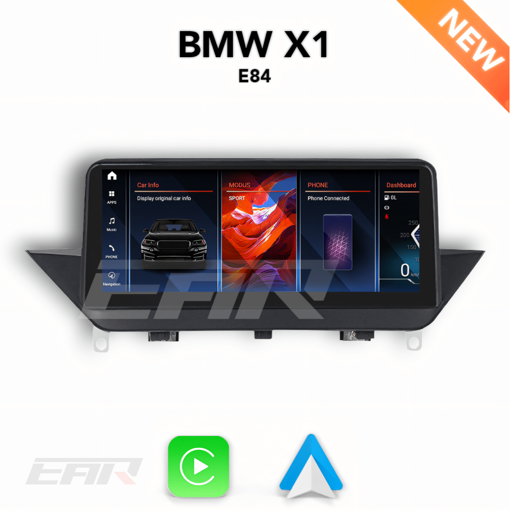 BMW iDrive 8 Android 12.0 X1 (E84) Multimedia 10.25" Touchscreen Display + Built-In Wireless Carplay & Android Auto | 2009 - 2015 | LHD/RHD - Euro Active Retrofits