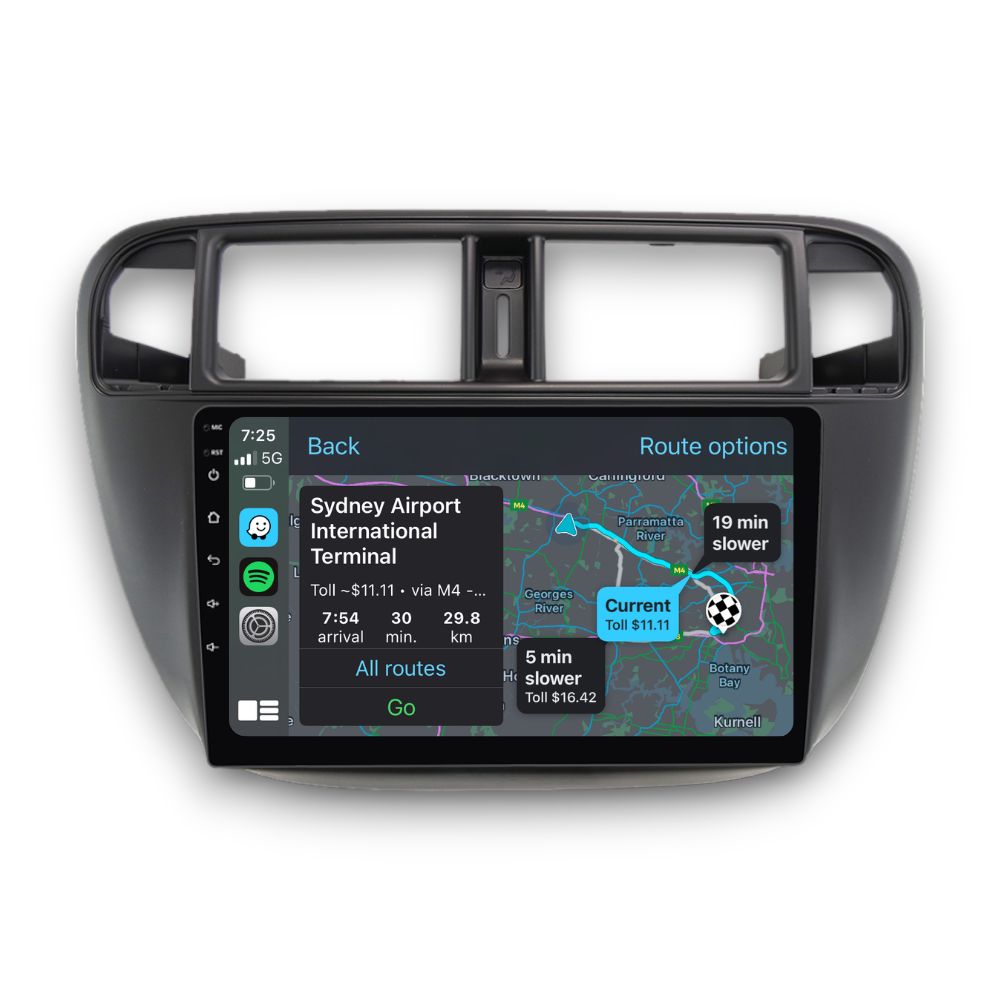 Honda Civic (1992 - 2000) Multimedia 9" Touchscreen Display + Built-In Wireless Carplay & Android Auto - Euro Active Retrofits AU