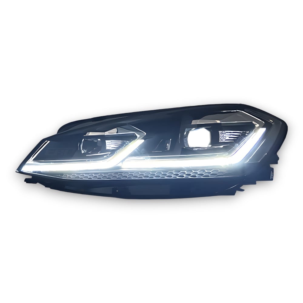 Volkswagen Golf Mk7/7.5 Sequential Xenon Angel LED Headlights (2013 - 2017)