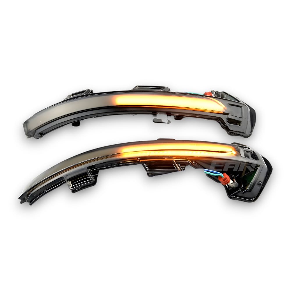 Volkswagen Golf Mk8 Dynamic Sequential Smoked Mirror Indicator Blinker | 2020 - 2022