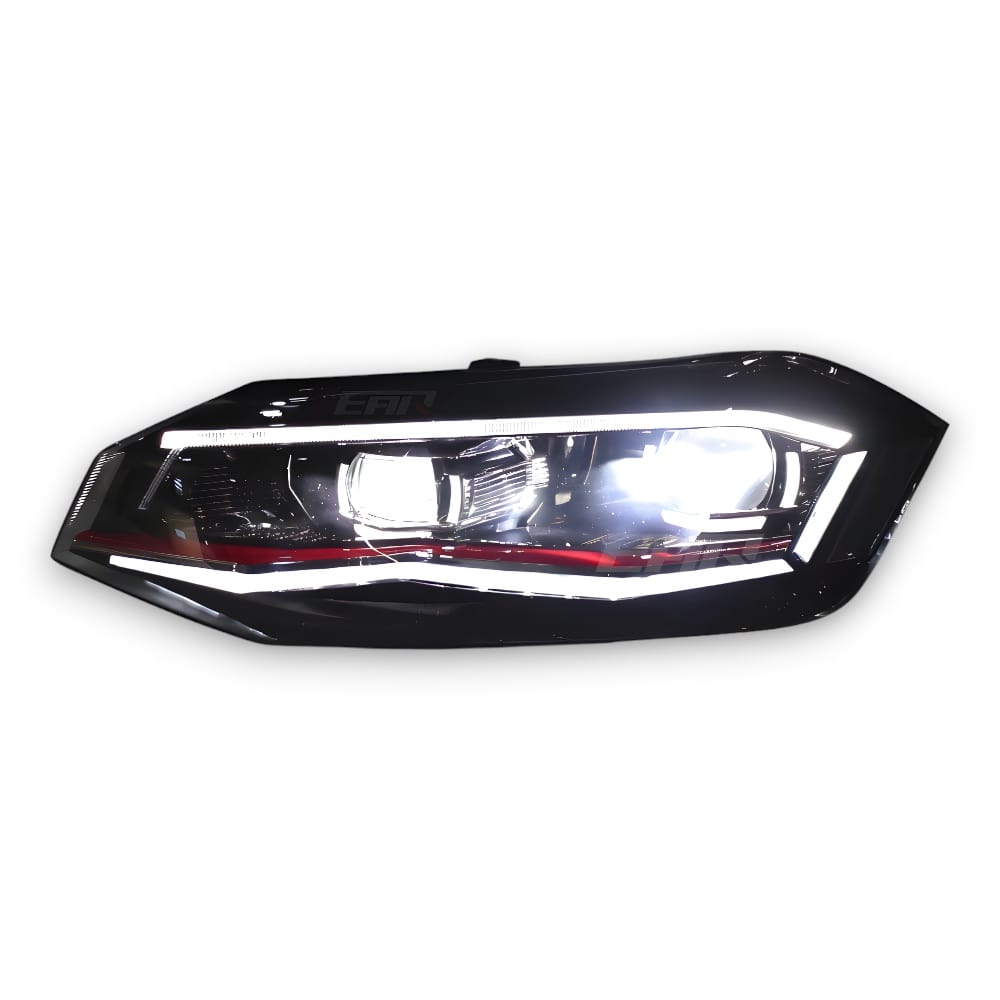 Volkswagen Polo Sequential Xenon Angel LED Headlights (2011 - 2021)